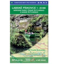 Hiking Maps Czech Republic Geodézie-Karte 38, Labské pískovce 1:25.000 Geodézie