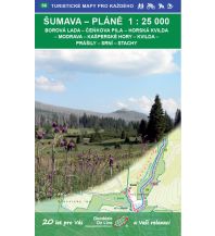 Hiking Maps Upper Austria Geodézie-Karte 66, Šumava/Böhmerwald - Pláně 1:25.000 Geodézie