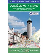 Wanderkarten Tschechien Geodézie-Karte 101, Domažlice/Taus 1:25.000 Geodézie