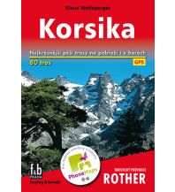 Hiking Guides Rother Turistický průvodce Korsika freytag & berndt Praha