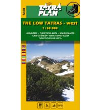Hiking Maps Slovakia TatraPlan Wanderkarte 5003, The Low Tatras/Niedere Tatra - West 1:50.000 DobroMapa-TatraPlan