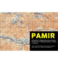 Hiking Maps Asia Pamír: Rúšánský hřeben, Muzkolský hřeben 1:100.000 Eigenverlag Michal Kleslo