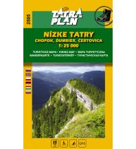 Hiking Maps Slovakia TatraPlan Wanderkarte 2505 Nizké Tatry/Niedere Tatra, Chopok 1:25.000 DobroMapa-TatraPlan