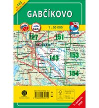 Hiking Maps Slovakia VKÚ-Wanderkarte 143, Gabčíkovo 1:50.000 VKU Harmanec Slowakei