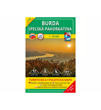 Hiking Maps Slovakia VKÚ-Wanderkarte 142, Burda, Ipeľská pahorkatina 1:50.000 VKU Harmanec Slowakei