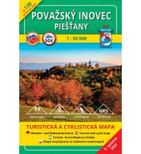 Hiking Maps Slovakia VKÚ-Wanderkarte 130, Považský Inovec, Pieštany 1:50.000 VKU Harmanec Slowakei
