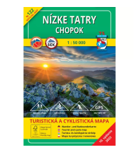 Hiking Maps Slovakia VKÚ-Karte 122, Nízke Tatry/Niedere Tatra - Chopok 1:50.000 VKU Harmanec Slowakei