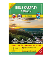 Hiking Maps Slovakia VKÚ-Karte 107, Biele Karpaty, Trenčín 1:50.000 VKU Harmanec Slowakei