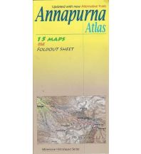 Wanderkarten Himalaya Annapurna Atlas Cordee