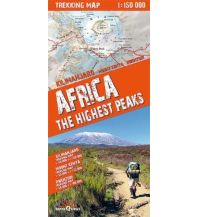 Hiking Maps Africa Africa - The highest Peaks 1:150.000 terraQuest