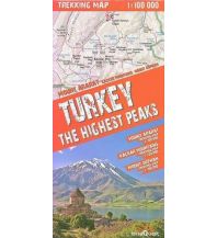 Wanderkarten Türkei Turkey - The Highest Peaks 1:100.000 / 1:120.000 terraQuest