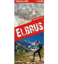 Hiking Maps Europe Terraquest Trekking Map Russland - Elbrus 1:50.000 terraQuest
