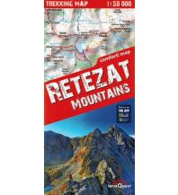 Wanderkarten Rumänien Terraquest Trekking Map Retezat 1:50.000 terraQuest