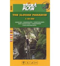 Hiking Maps The Slovak Paradise 1:50.000/1:25.000 DobroMapa-TatraPlan