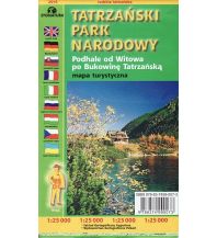 Hiking Maps Poland Tatrzanski Park Narodowy 1:25.000 Cartomedia