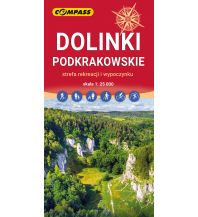 Hiking Maps Poland Compass Polen Mapa turystyczna Dolniki Podkrakowskie 1:25.000 Compass Polska