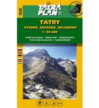 Hiking Maps Slovakia TatraPlan WK 5000 Slowakei - Hohe, Westliche und Belaer Tatra 1:50.000 DobroMapa-TatraPlan