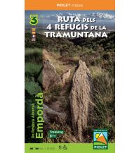 Hiking Maps Spain Ruta dels 4 refugis de la Tramuntana 1:25.000 Piolet