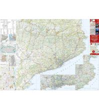 Straßenkarten Spanien ICGC Mapa de carreteres de Catalunya/Katalonien 1:250.000 Institut Cartogràfic i Geològic de Catalunya