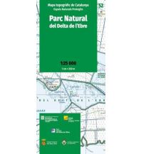 Hiking Maps Spain ICGC Topografische Karte 52, Parc Natural del Delta de l'Ebre 1:25.000 Institut Cartogràfic i Geològic de Catalunya