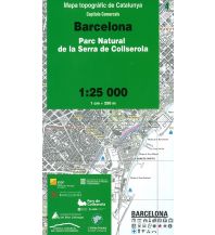 Wanderkarten Spanien 26 ICGC WK Serie-25 Spanien - Barcelona 4 - Parc Natural de la Serra de Collserola 1:25.000 Institut Cartogràfic i Geològic de Catalunya