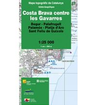 Hiking Maps Spain 67 ICGC WK Serie-25 Katalonien - Costa Brava centre - les Gavarres 1:25.000 Institut Cartogràfic i Geològic de Catalunya