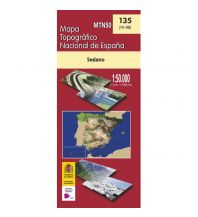 Wanderkarten Spanien CNIG-Karte MTN50 135, Sedano 1:50.000 CNIG