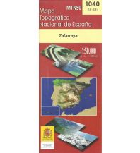 Hiking Maps Spain CNIG-Karte MTN50, 1040, Zafarraya 1:50.000 CNIG