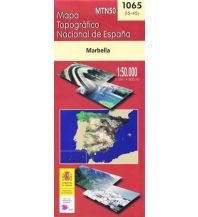 Wanderkarten Spanien CNIG-Karte MTN50 1065, Marbella 1:50.000 CNIG
