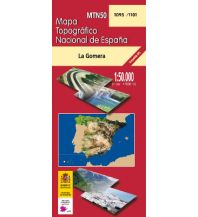 Wanderkarten Spanien CNIG-Karte MTN50 1095/1101, La Gomera 1:50.000 CNIG