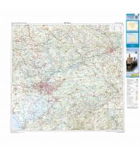 Straßenkarten CNIG Provinzkarte Spanien - Sevilla 1:200.000 Centro Nacional de Informacion Geografica