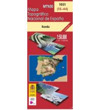 Wanderkarten Spanien CNIG-Karte MTN50 1051, Ronda 1:50.000 CNIG