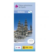 Straßenkarten CNIG Provinzkarte Spanien - Galicia Galicien 1:250.000 Centro Nacional de Informacion Geografica