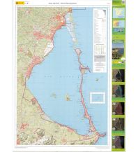 Wanderkarten Spanien CNIG Spezialkarte Schutzgebiete Mar Menor 1:25.000 CNIG