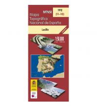 Wanderkarten Spanien CNIG-Karte MTN50 - 192, Lucillo 1:50.000 CNIG