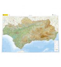 Road Maps CNIG Straßenkarte Spanien - Andalucia Andalusien 1:400.000 Centro Nacional de Informacion Geografica
