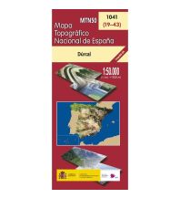 Hiking Maps Spain CNIG-Karte MTN50 1041, Dúrcal 1:50.000 CNIG