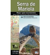 Wanderkarten Spanien El Tossal-Wanderkarte Serra de Mariola 1:25.000 El Tossal Cartografies