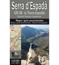 Hiking Maps Spain El Tossal WK Spanien - Serra d'Espada 1:30.000 El Tossal Cartografies