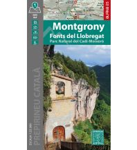 Wanderkarten Spanien Editorial Alpina Map & Guide E-25, Montgrony, Fonts del Llobregat 1:25.000 Editorial Alpina