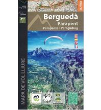 Flugkarten Paragleit-Karte Spanien - Bergueda Paragliding 1:50.000 Editorial Alpina