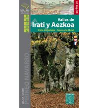 Hiking Maps Spain Editorial Alpina Map & Guide E-25, Valles de Irati y Aezkoa 1:25.000 Editorial Alpina