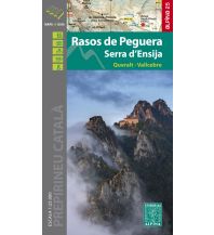 Hiking Maps Spain Editorial Alpina Map & Guide E-25, Rasos de Peguera, Serra d'Ensija 1:25.000 Editorial Alpina