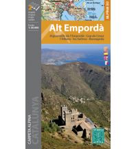 Wanderkarten Spanien Alt Emporda 1:50.000 Editorial Alpina
