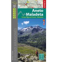 Wanderkarten Spanien Editorial Alpina Map & Guide E-25, Aneto, Maladeta 1:25.000 Editorial Alpina