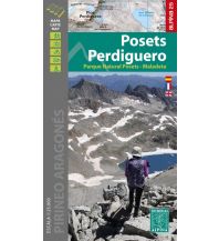 Wanderkarten Spanien Editorial Alpina Map & Guide E-25, Posets, Perdiguero 1:25.000 Editorial Alpina