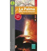 Mountainbike Touring / Mountainbike Maps La Palma - Ruta de los Vulcanes 1:25.000 Editorial Alpina