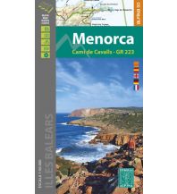 Long Distance Hiking Editorial Alpina Map & Guide E-50, Menorca 1:50.000 Editorial Alpina