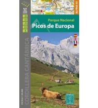 Hiking Maps Spain Editorial Alpina Map & Guide E-50, Parque Nacional Picos de Europa 1:50.000 Editorial Alpina