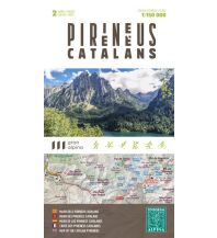 Straßenkarten Spanien Editorial Alpina Übersichtskarte Pirineus Catalans/Katalanische Pyrenäen 1:150.000 Editorial Alpina